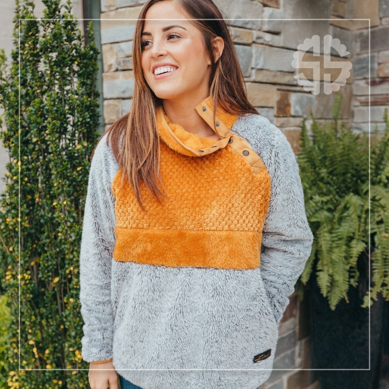 Simply southern store knit fleece pullover