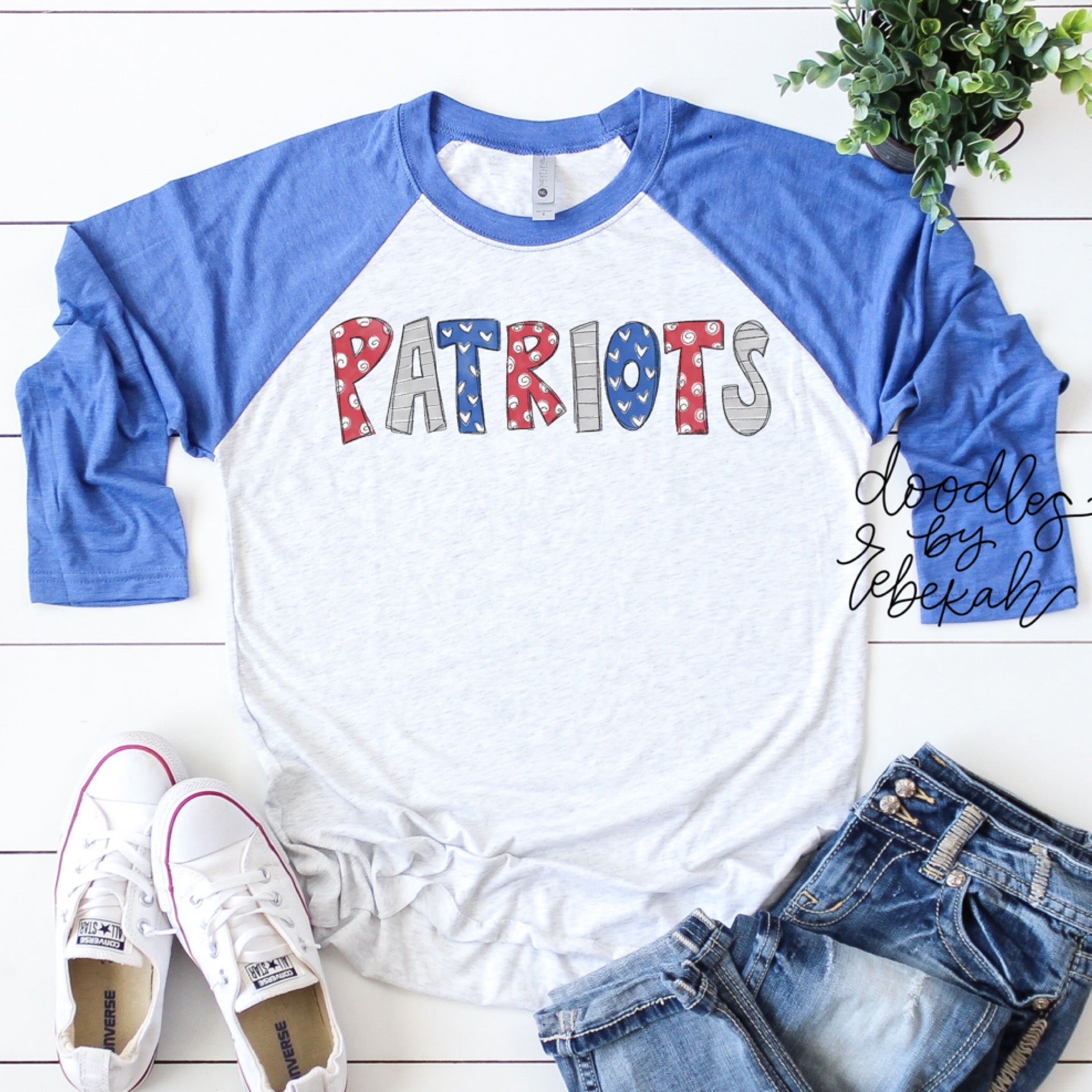 Doodles by Rebekah - Patriots Shirt